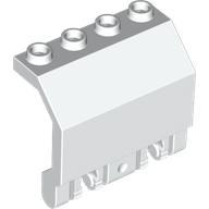 Hinge Panel 2 × 4 × 3 1/3 Locking Dual 2 Fingers