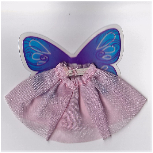 Belville, Skirt, with Fairy Wings Blue, and Cherrie Blossom Print Pink