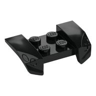 Mudguard 2 × 4 with Molded Headlights Black