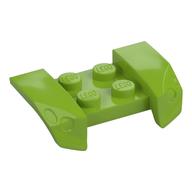 Mudguard 2 × 4 with Molded Headlights Lime