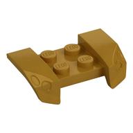 Mudguard 2 × 4 with Molded Headlights Pearl Gold