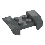Mudguard 2 × 4 with Molded Headlights Dunkelblaugrau