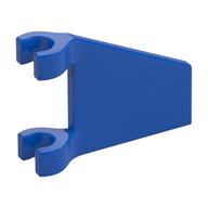 Flag 2 × 2 Trapezoid with Flat Area between Clips Blue