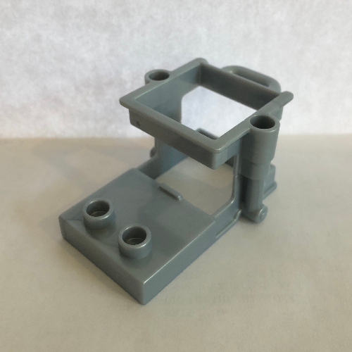 Duplo Elevator / Lift 2 × 4 × 2 Perlhellgrau