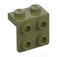 Winkel 1 × 2 - 2 × 2 Olivgrün
