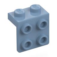 Bracket 1 × 2 - 2 × 2 Sand Blue