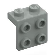 Winkel 1 × 2 - 2 × 2 Hellgrau