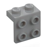 Winkel 1 × 2 - 2 × 2 Hellblaugrau