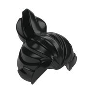 Hair Upright Ponytail Black
