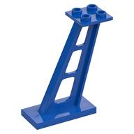 Support 2 × 4 × 5 Stanchion Inclined [5mm wide posts] Blau