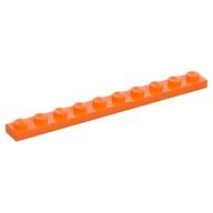 Platte 1 × 10 Orange