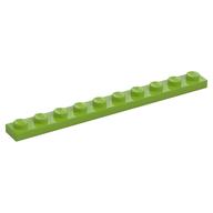 Platte 1 × 10 Limette