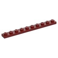 Plate 1 × 10 Dark Red