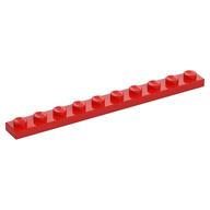Plate 1 × 10 Red