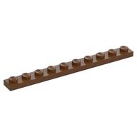 Plate 1 × 10 Reddish Brown