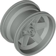 Wheel 56 × 34 Technic Racing Medium with 3 Pin Holes Hellgrau
