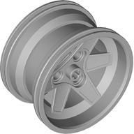 Wheel 56 × 34 Technic Racing Medium with 3 Pin Holes Hellblaugrau