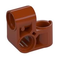 Technic Pin Connector Perpendicular 2 × 2 Bent Dunkelorange