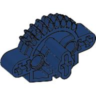 Large Figure Skeletal, Torso, Gear 9 Tooth with 3 Axle Holes and 2 Holes (Matoran) Dunkelblau