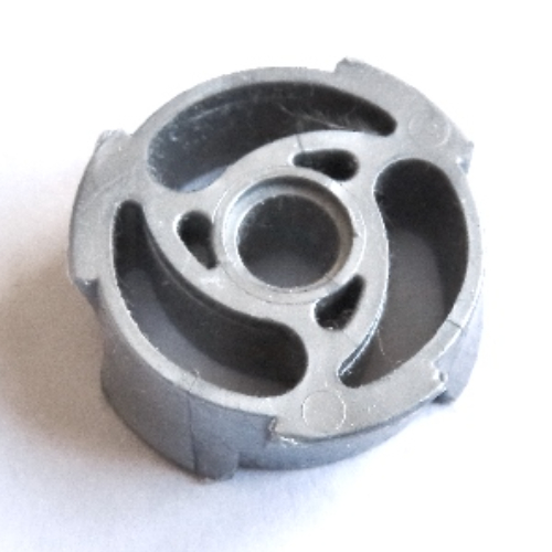 Large Figure Weapon, Matoran Kolhii Disc / Ball Perlhellgrau