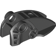 Large Figure Foot, Hockey Skate Black