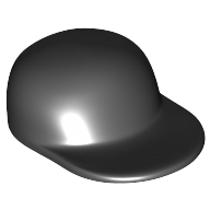 Hat / Cap Long Peak [Plain] Schwarz