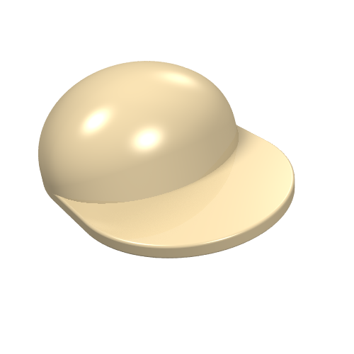 Hat / Cap Long Peak [Plain] Beige