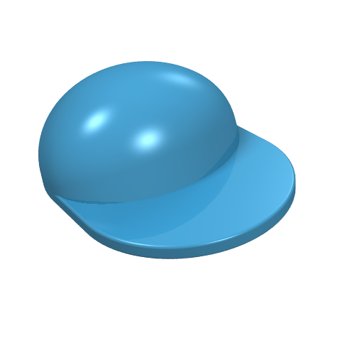 Hat / Cap Long Peak [Plain] Maersk Blue