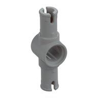 Technic Pin Connector Hub with 2 Pins with Friction Ridges Lengthwise [Small Squared Pin Holes]