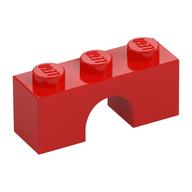 Stein Bogen 1 × 3 Rot