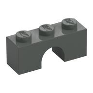 Brick Arch 1 × 3 Dark Gray