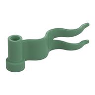 Flag 4 × 1 Wavy [First Wave Right] Sand Green