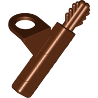 Minifig Neckwear Weapon Arrow Quiver Reddish Brown