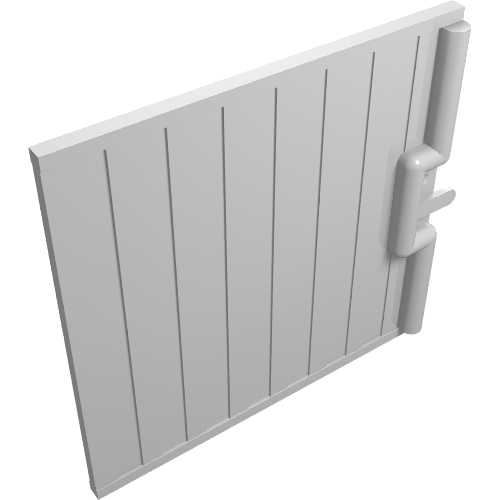 Door Sliding - Type 1 Weiß