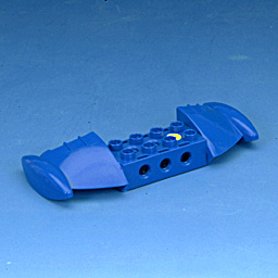Duplo Toolo Wings with 2 × 4 Brick Center Blue