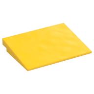 Brick Sloped 10° 6 × 8 Yellow