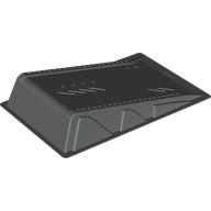 Baseplate Raised Ramp 9 × 15 × 2 (Racers) Dunkelgrau
