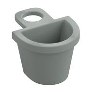 Minifig Neckwear Basket [D Style] Light Gray