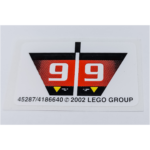Sticker Sheet for Set 8357-1 [No Color/Any Color]