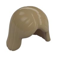 Hair Center Parting Dunkelbeige