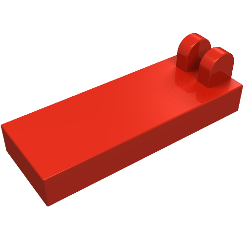 Hinge Tile 1 × 2 1/2 with 2 Fingers on Top Rot