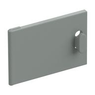 Cupboard 2 × 3 × 2 Door Light Gray