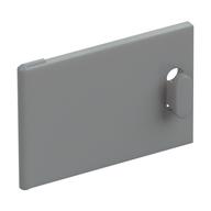 Cupboard 2 × 3 × 2 Door Light Bluish Gray