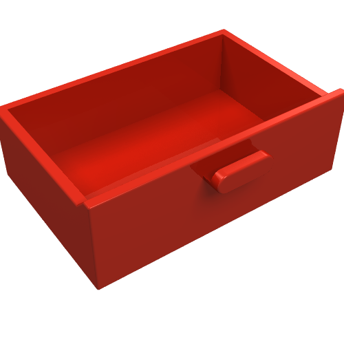 Cupboard 2 × 3 Drawer Rot
