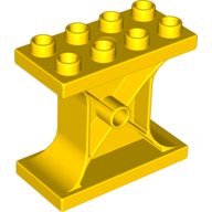 Duplo Support Brick 2 × 4 × 3 Yellow
