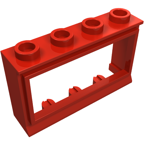 Window 1 × 4 × 2 Classic with Short Sill, No Glass Rot