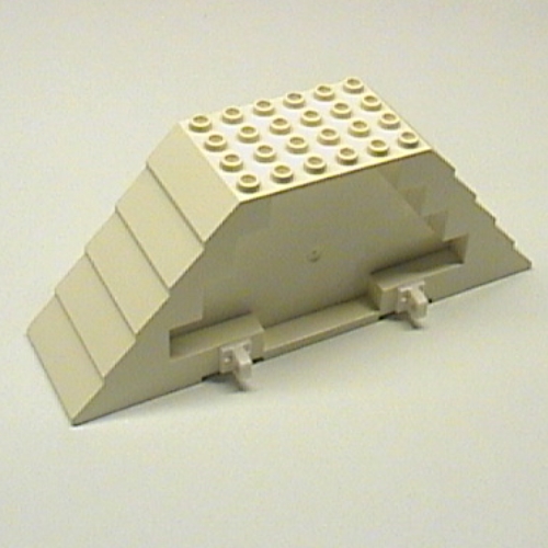 Roof Piece 16 × 4 × 5 Weiß