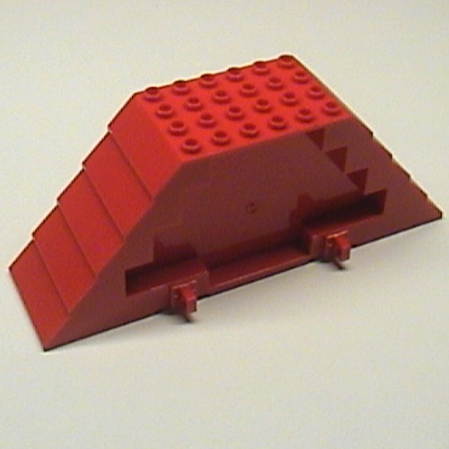 Roof Piece 16 × 4 × 5 Red