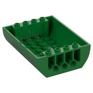 Brick Curved Inverted 8 × 6 × 2 Double Green