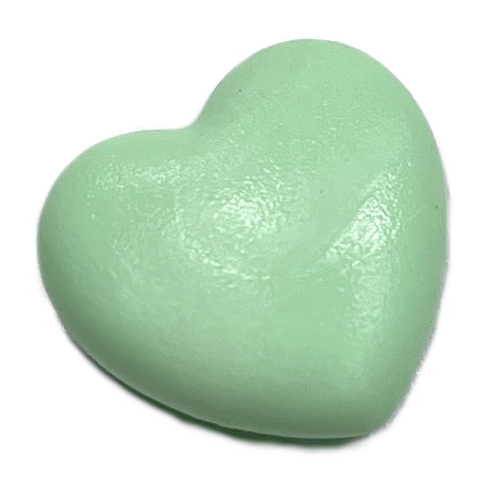 Clikits Icon, Heart 2 × 2 Large with Pin Light Green